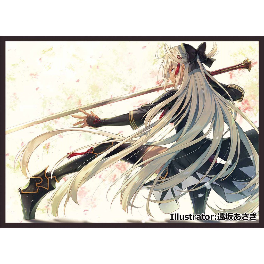 華戀動漫 多樣 現貨日版c96 白詰草fate Grandorder 動漫卡套沖田總司1包60張 蝦皮購物