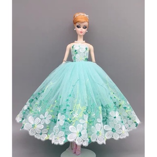Umiko Doll◆現貨◆芭比娃娃禮服 現貨新品 精緻刺繡禮服 珍妮娃娃 可兒娃娃 芭比娃娃 長禮服