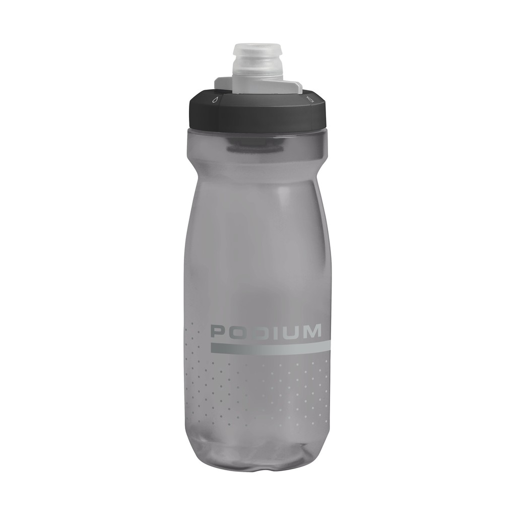 [SIMNA BIKE] Camelbak Podium系列噴射水壺620ml - 霧黑 / 自行車水壺 / 抗菌水壺