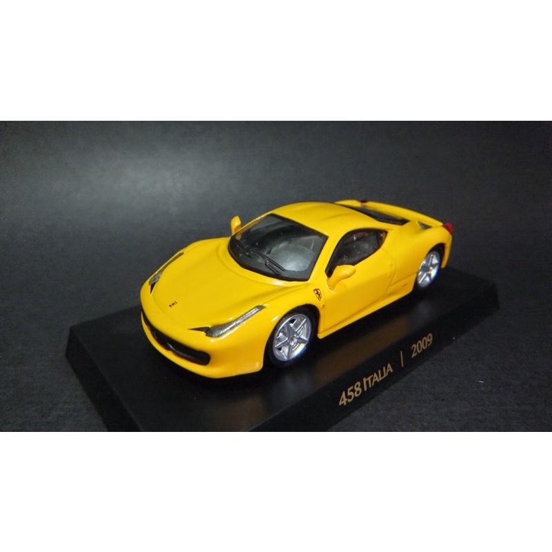 7-11 絕版 限量 一代 法拉利經典模型車 1/64 Ferrari F40 ENZO 458 Italia 黃色