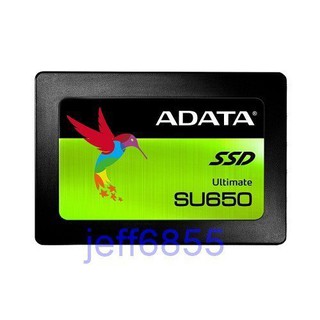 全新公司貨_威剛ADATA SU650 2.5吋240G / 240GB SSD(SATA3固態硬碟,有需要可代購)
