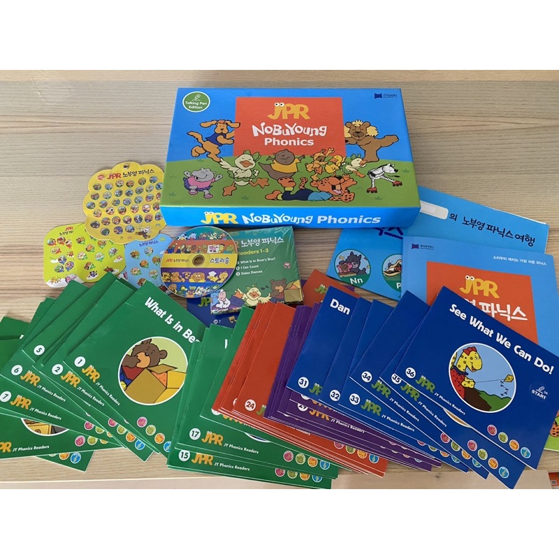 JY Phonics Readers 自然發音點讀教材 kidsread點讀筆教材 JPR