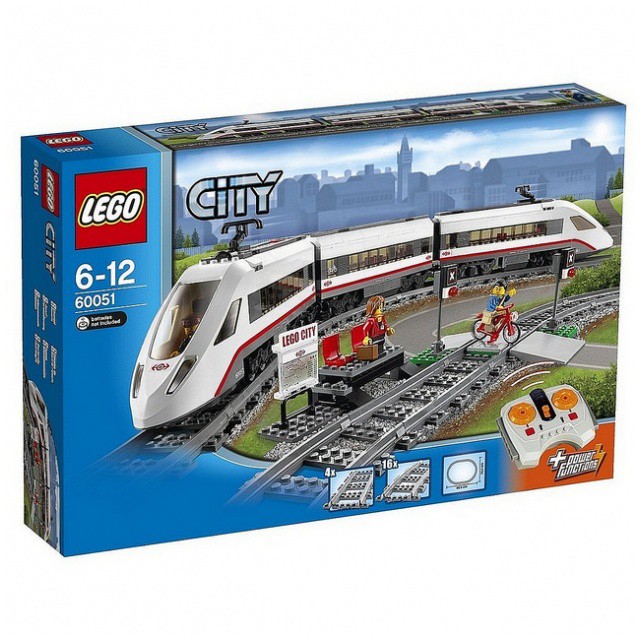 ［想樂］全新 樂高 Lego 60051 CITY 高速旅客列車 High-speed Passenger Train