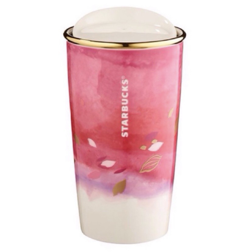 星巴克 Starbucks 櫻舞漫漫雙層馬克杯 粉紅色 粉櫻 雙層馬克杯 星巴克櫻花