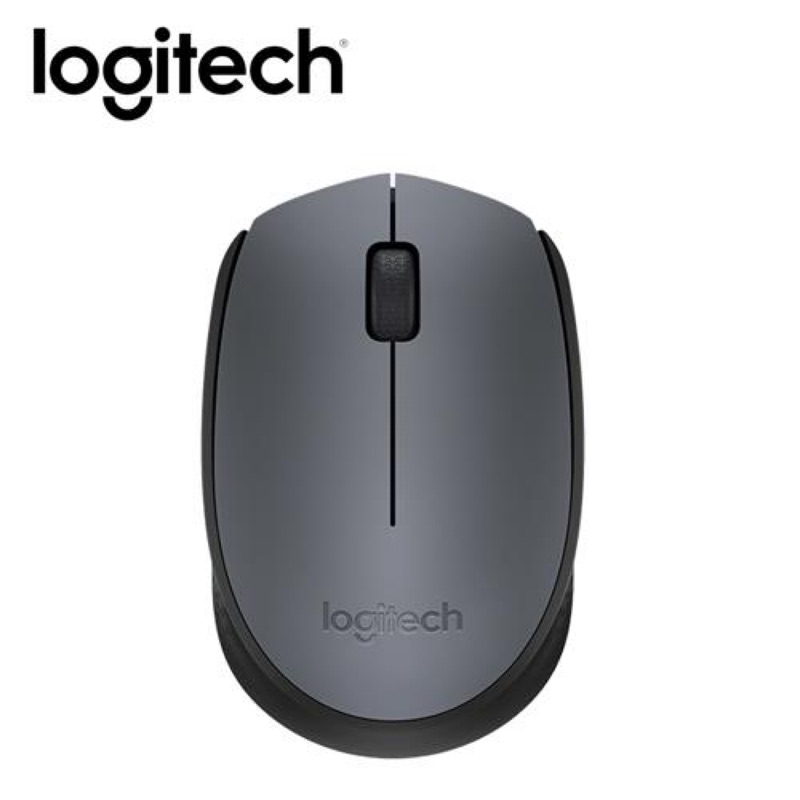 Logitech 羅技 M171 無線滑鼠（灰黑）