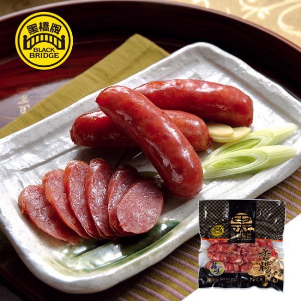 【野味食品】黑橋牌 黑豬肉香腸禮盒(600g*2包，口味可搭配，黑橋牌桃園代銷處出貨)#黑橋牌香腸#黑豬肉香腸