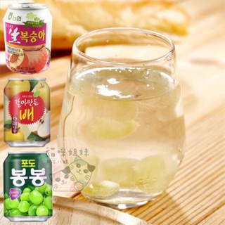 【貓咪姐妹 】韓國 HAITAI 海太 果肉葡萄汁 水梨果肉果汁 水蜜桃果肉果汁 葡萄汁 水蜜桃汁 水梨汁