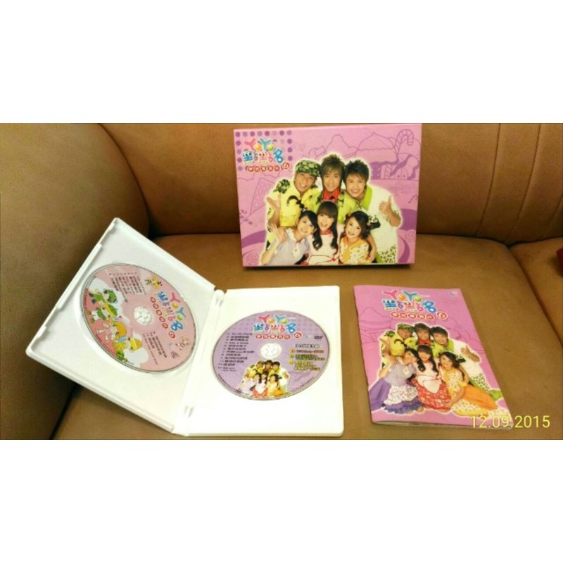 二手出清 原版 東森YOYO 點點名6 DVD+CD 盒裝 +點點名3 DVD+CD