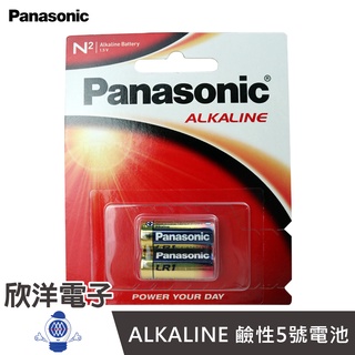 Panasonic 國際牌 ALKALINE 鹼性5號電池 2入 (LR1T/2B) 大電流 1.5V