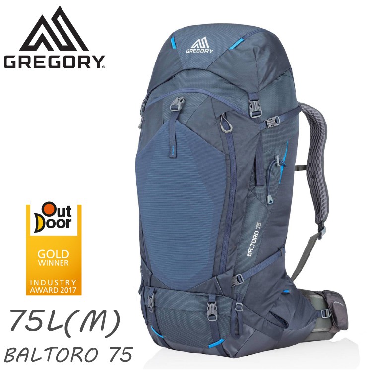 GREGORY 美國 BALTORO 75 M 登山背包《薄暮藍》75L/91612/雙肩背包/後背包/旅遊/悠遊山水