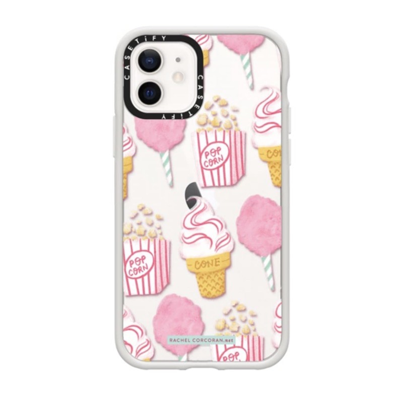Casetify防摔手機殼（iPhone 12） - Ice Cream&amp;Popcorn
