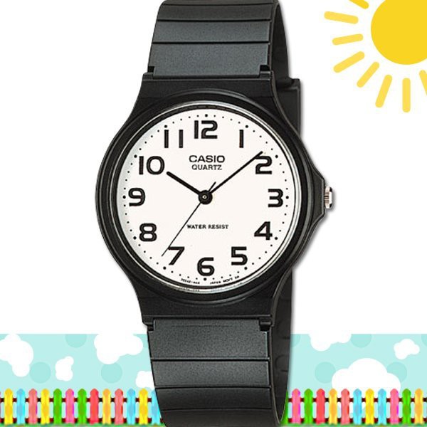 【促銷款】CASIO手錶專賣店 MQ-24-7B2 時計屋  白面 數字指針學生錶 生活防水 MQ-24
