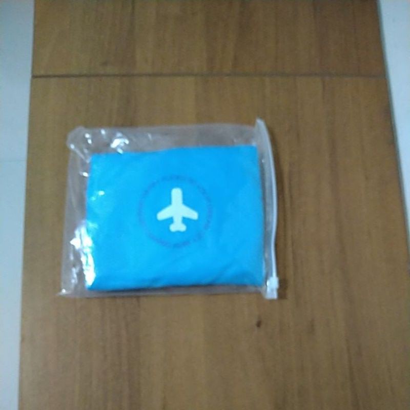 藍色旅行收納背袋(可掛於行李箱上)