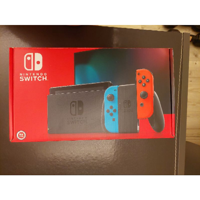 任天堂 Switch 紅藍電力加強新版 送 記憶卡