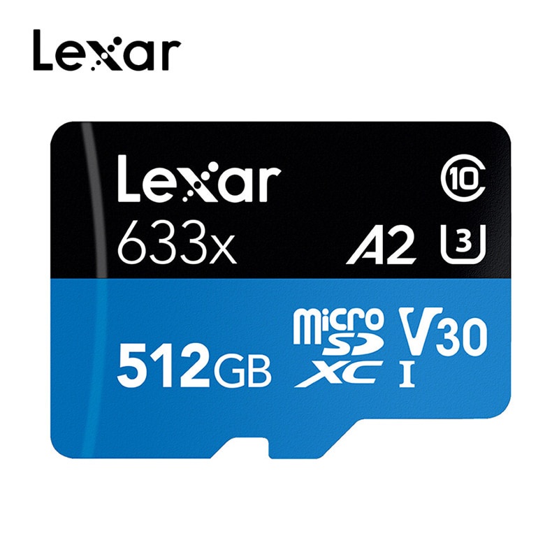 Lexar Micro sd 卡 32GB 64GB 95mb/s 633x 高速 128GB 256GB 512GB