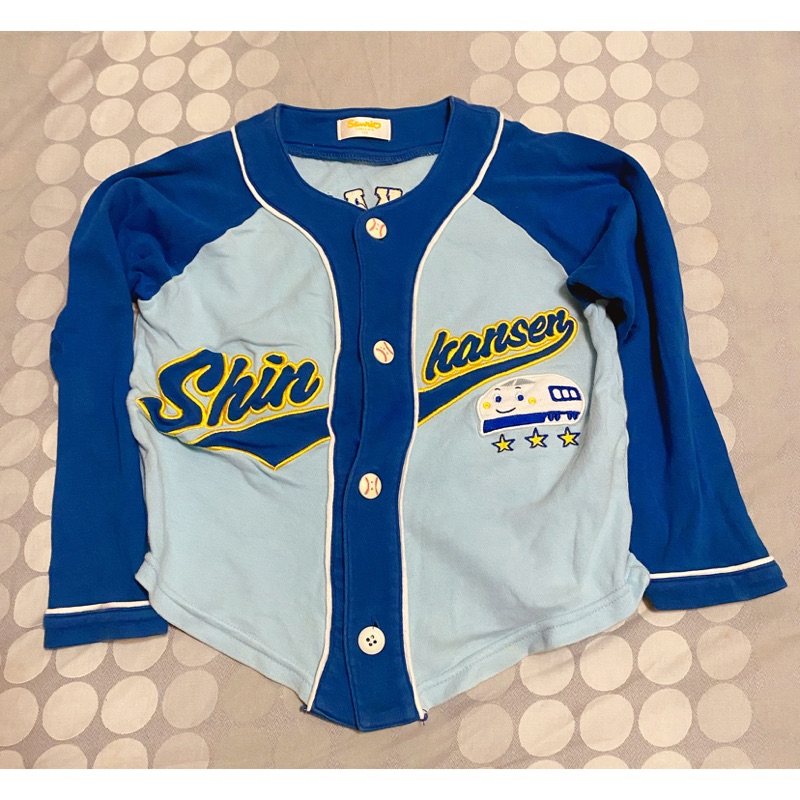 Sanrio三麗鷗日本新幹線 小火車 棒球外套上衣