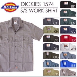 Image of ~現貨～美國經典品牌Dickies 1574 工作服襯衫 ~硬挺重磅~ 美國經典工裝品牌 美版