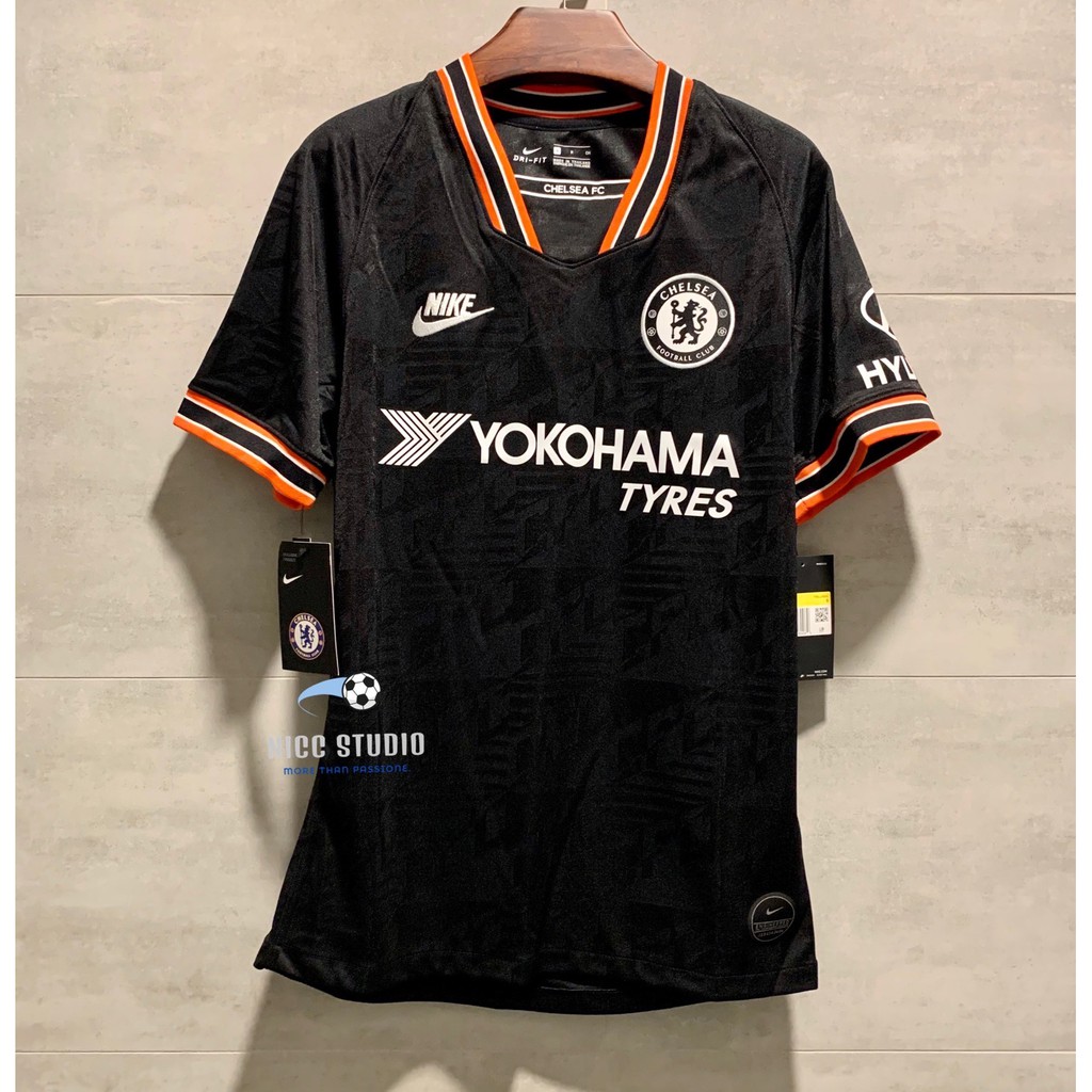 (S.YXL.球員版M)全新正品NIKE Chelsea 2019/20切爾西車仔英超第二客場三客球迷版短袖足球衣