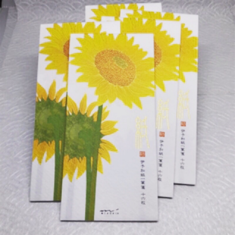 香緣小舖 夏柄日本和紙一筆箋 A 藤花紋 B 夏季花紋 C 向日葵紋 伊予和紙 越前和紙 一筆箋 蝦皮購物