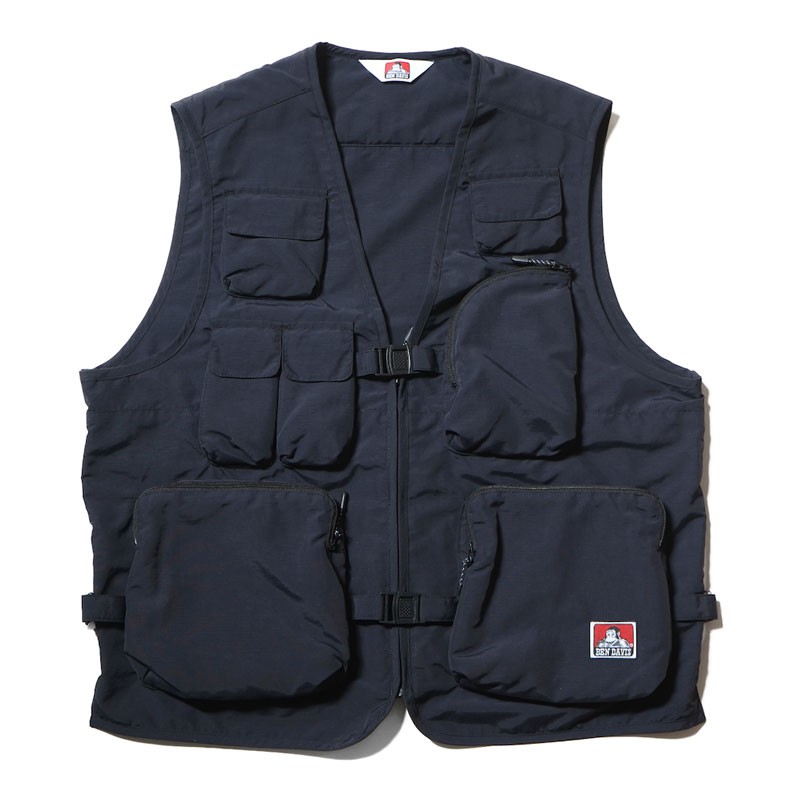 BEN DAVIS - BDZ0-8100 SUPPLEX CMAP VEST 多口袋 戰術背心 (黑色) 化學原宿