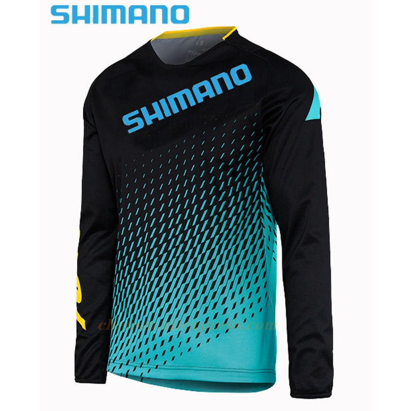 Shimano 新款長袖戶外釣魚外套球衣防紫外線透氣運動服釣魚遠足衣服套裝釣魚襯衫