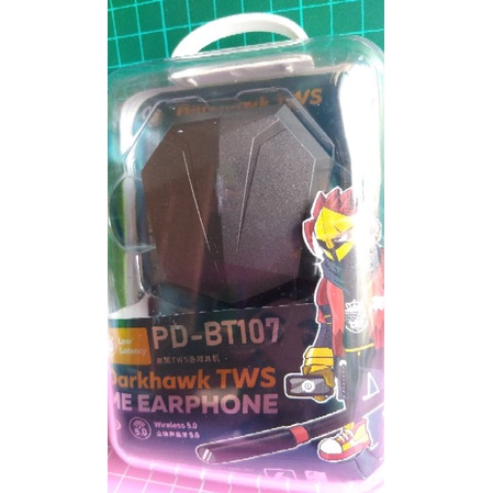 現貨 夾娃娃機商品 PRODA 黑鷹TWS遊戲耳機 PD-BT107 電競耳機