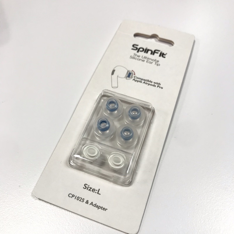 spinfit CP1025 Airpods Pro 專用矽膠耳塞 L號 九成新