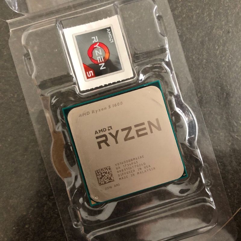 AM4 R5 1600 Ryzen5 1600 3.2 GHz 六核十二線