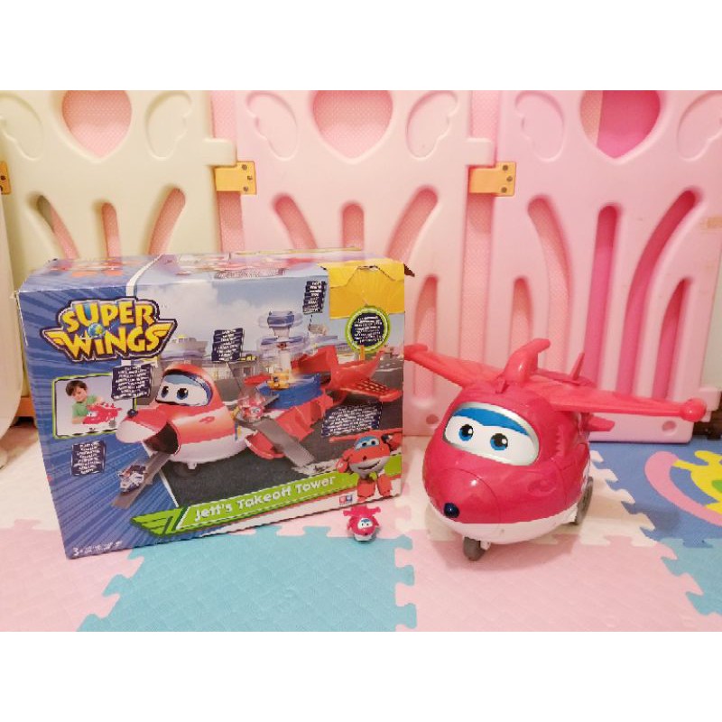 【二手 Super Wings 玩具】 Super Wings 杰特行動塔台中心 二手玩具