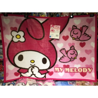 ［變身館日本服飾］～SANRIO~美樂蒂～My Melody～毛毯～單人～被子～保暖～日本購入~全新現品~出清價