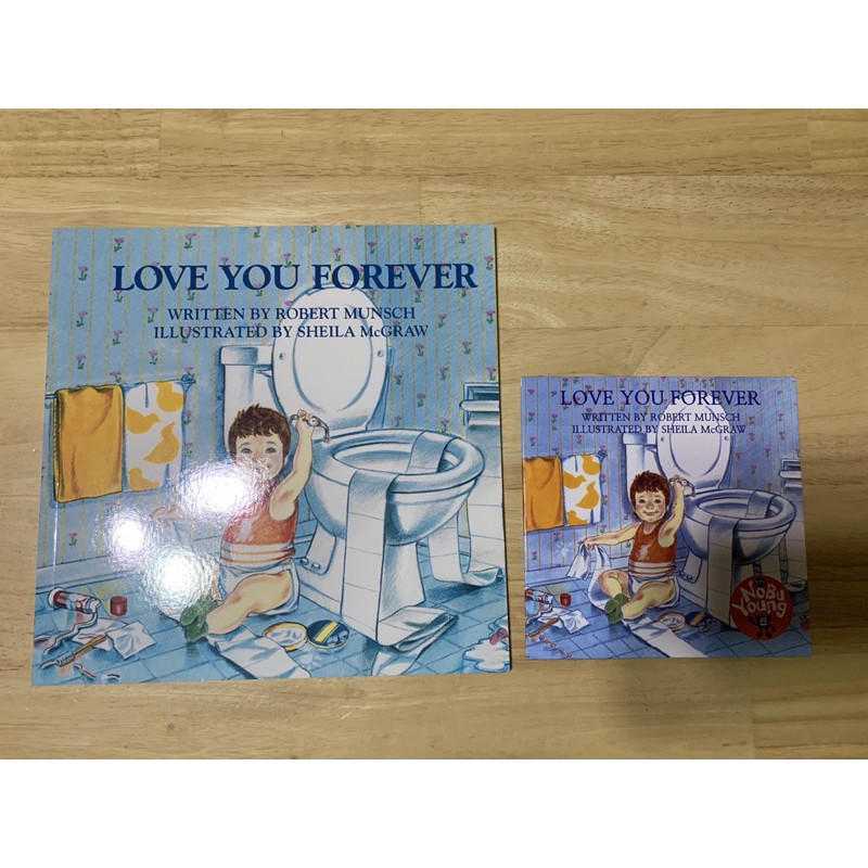 二手極新 Love You Forever (平裝本+JY Books版CD) (廖彩杏老師有聲書單)