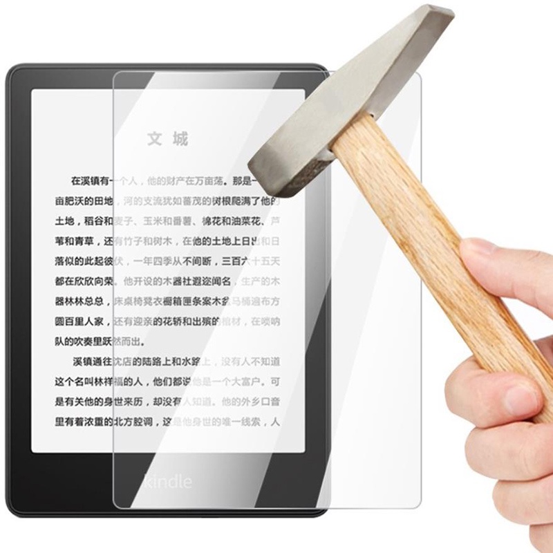 適用於 Kindle Paperwhite 5 2021 6.8 英寸第 11 代貼膜的高清晰鋼化玻璃屏幕保護膜