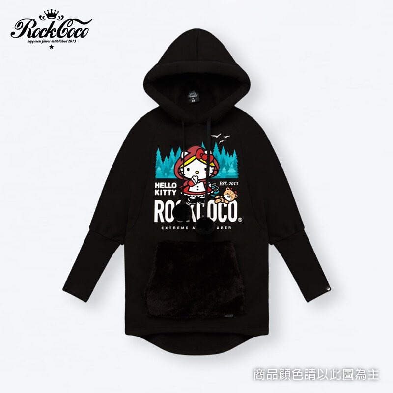 [全新現貨] ROCKCOCO x Hello Kitty 紅帽森林凱蒂帽T