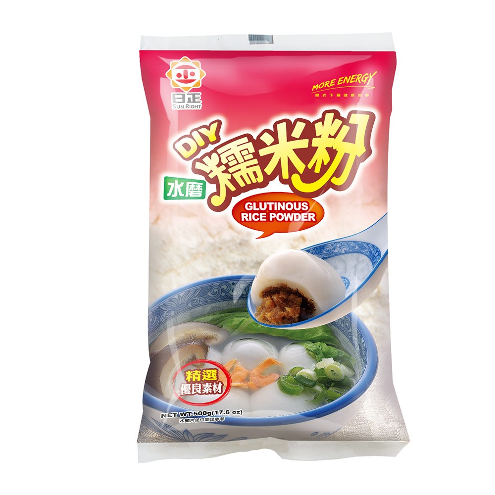 SK MART-【日正】糯米粉 Rizheng Glutinous Rice Flour 600g