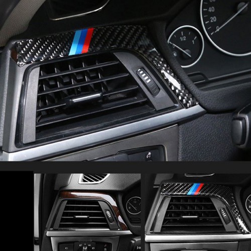 BMW 真碳纖維 左前出風口裝飾貼 3系 4系 3GT F30 F31 F34 F32 F33 F36 A0486