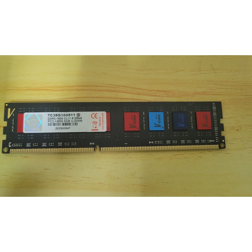 Vcolor Umax DDR3 1600 8G + 8G