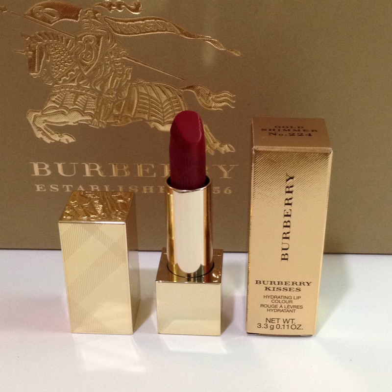 全新burberry 按紅唇膏