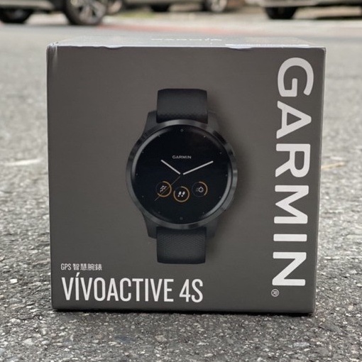 【遼寧236】GARMIN VIVOACTIVE 4S GPS 智慧腕錶 石墨黑