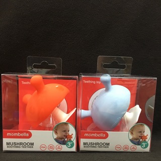 英國 mombella Q比小蘑菇 固齒器 橘/藍/綠/粉/鋼鐵灰/煙囪紅/薄荷牛奶/焦糖奶茶