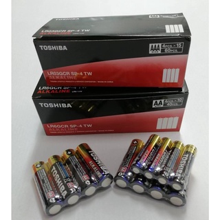 【TOSHIBA】 東芝鹼性電池4入裝 收縮包 3號AA/4號AAA