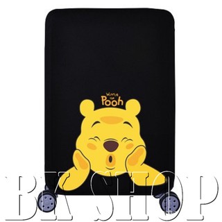 ◤BK SHOP◢ 彈力布行李套 保護套 行李箱套 防塵套(行李箱18寸～32寸適用)-嘟嘴維尼熊