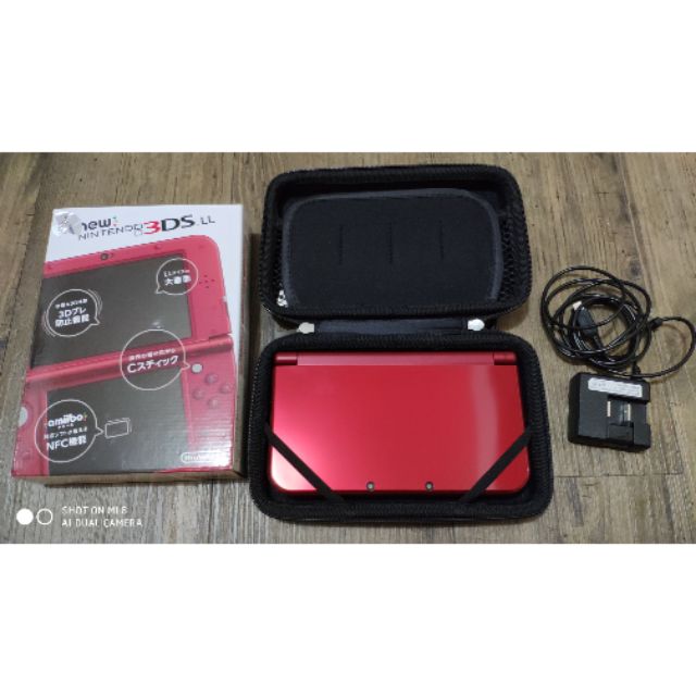 New3dsll 紅色主機二手日規機3ds 3dsll New New3ds 蝦皮購物