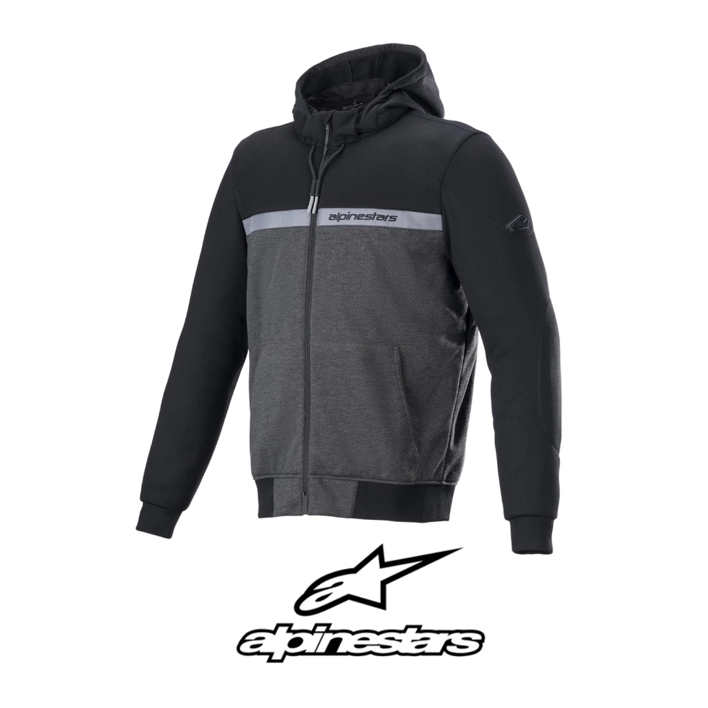 ALPINESTARS CHROME STREET HOODIE 黑 防摔衣 休閒防摔衣