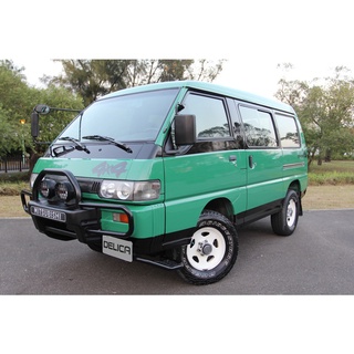 (已售出) 酷綠版 1998年 得利卡 4WD 柴油 手排 8人座 四輪傳動