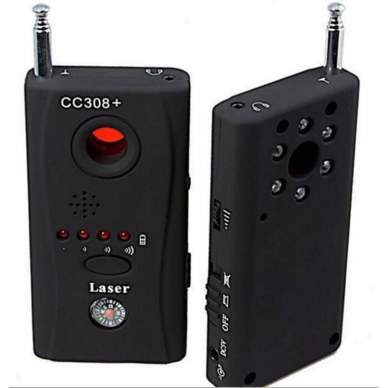 (葵妮小舖（現貨）CC308+ 偵測器 反偷拍 探測器 反針孔攝影機防偷拍 訊號偵測 竊聽定位器 追蹤器 錄音筆 偵測器