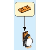 磚家 LEGO 樂高 黑色 動物 animal Penguin 企鵝 含金塊 80109 26076pb01