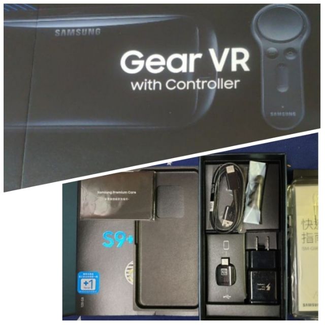 samsung s9+ s9 plus + gear vr&amp;控制器