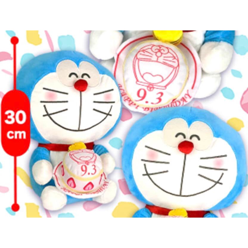 日本正版 景品 Doraemon 哆啦A夢 小叮噹 生日蛋糕款  生日款