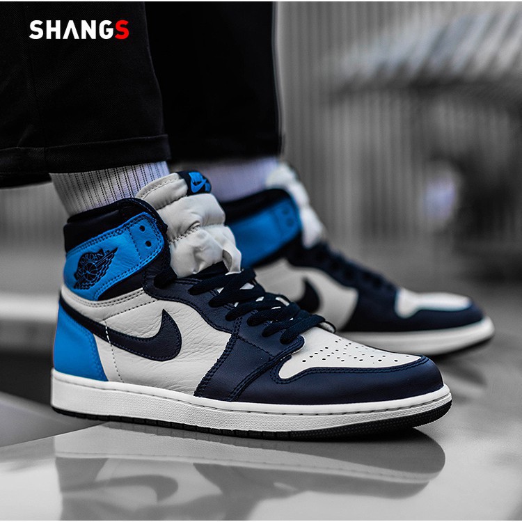 air jordan 1 obsidian university blue womens