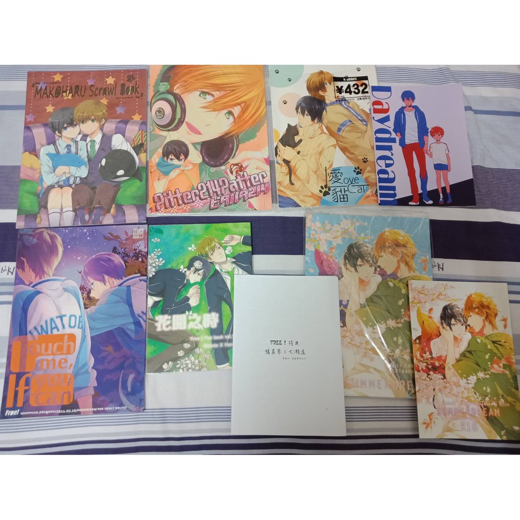 Free 男子水泳部 七瀨遙 橘真琴 同人漫畫 小說 圖本 蝦皮購物